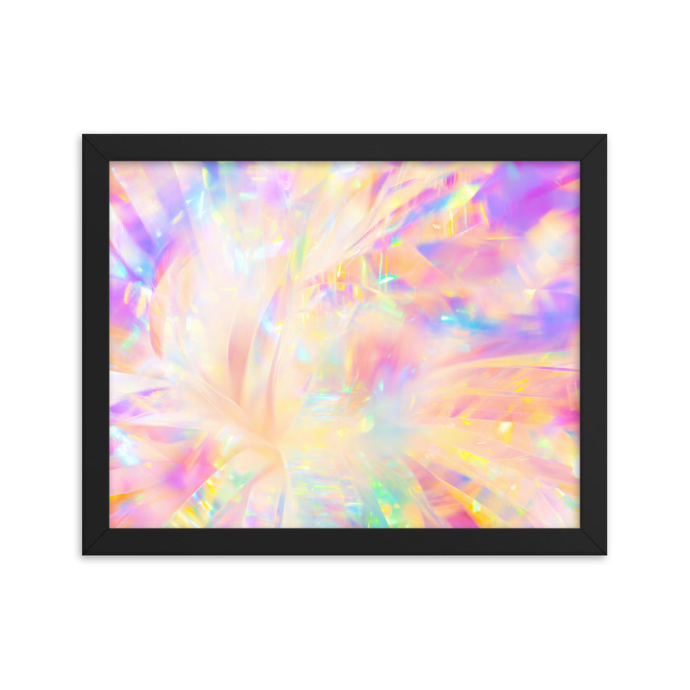 Holographic Delight IV - Framed Poster