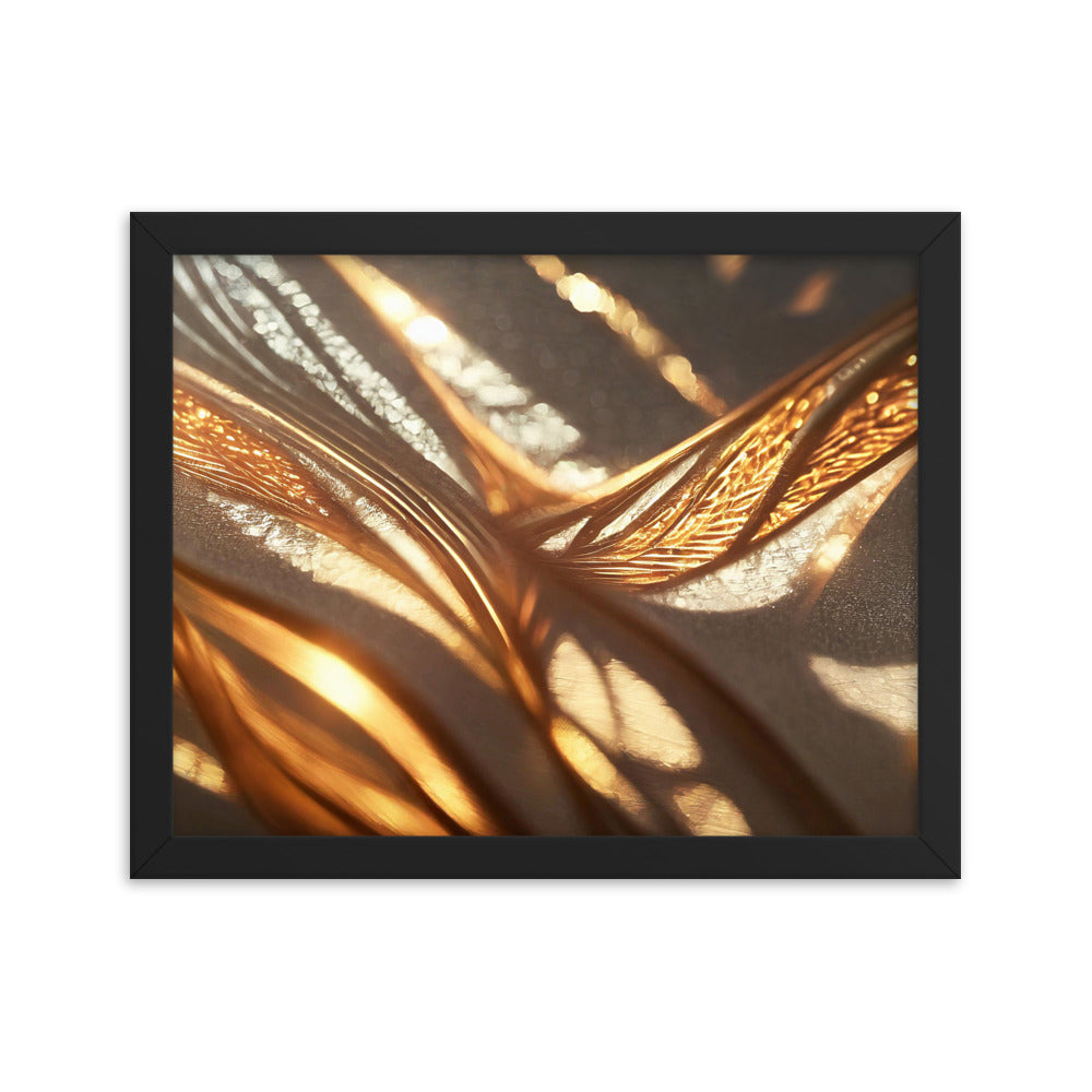 Winter Gold III - Framed Poster