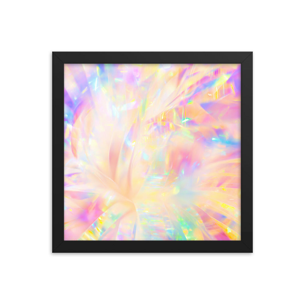 Holographic Delight IV - Framed Poster