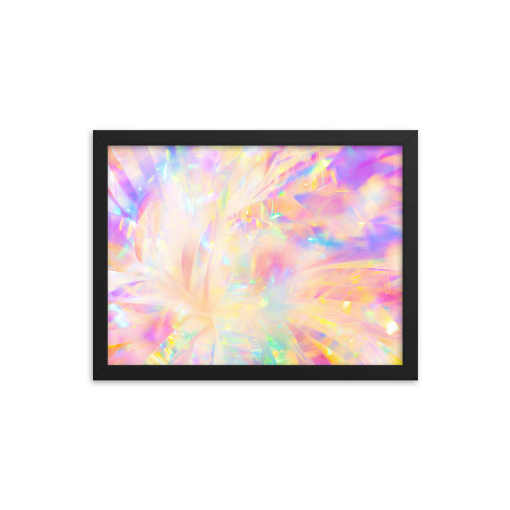 Holographic Delight IV - Framed Poster