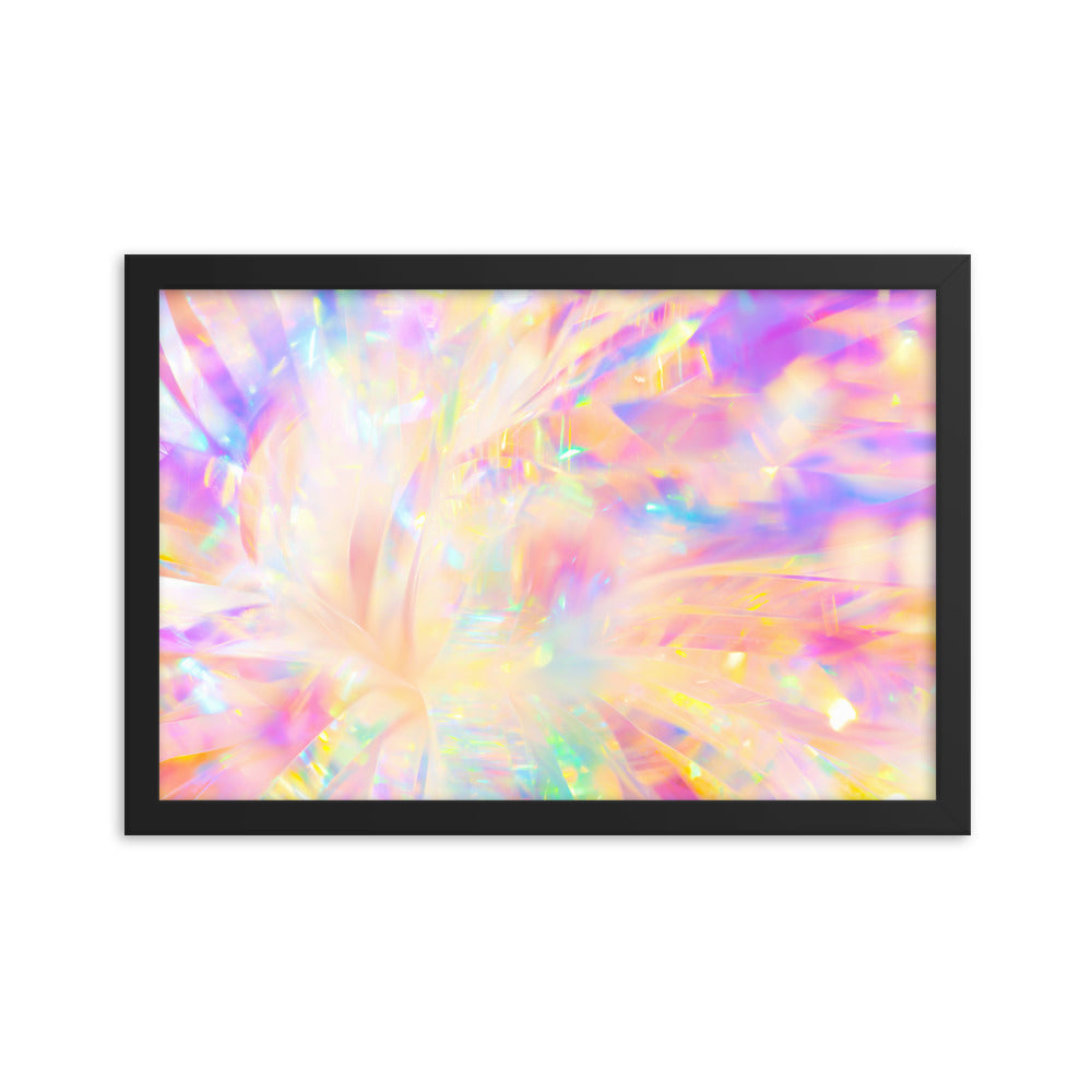 Holographic Delight IV - Framed Poster