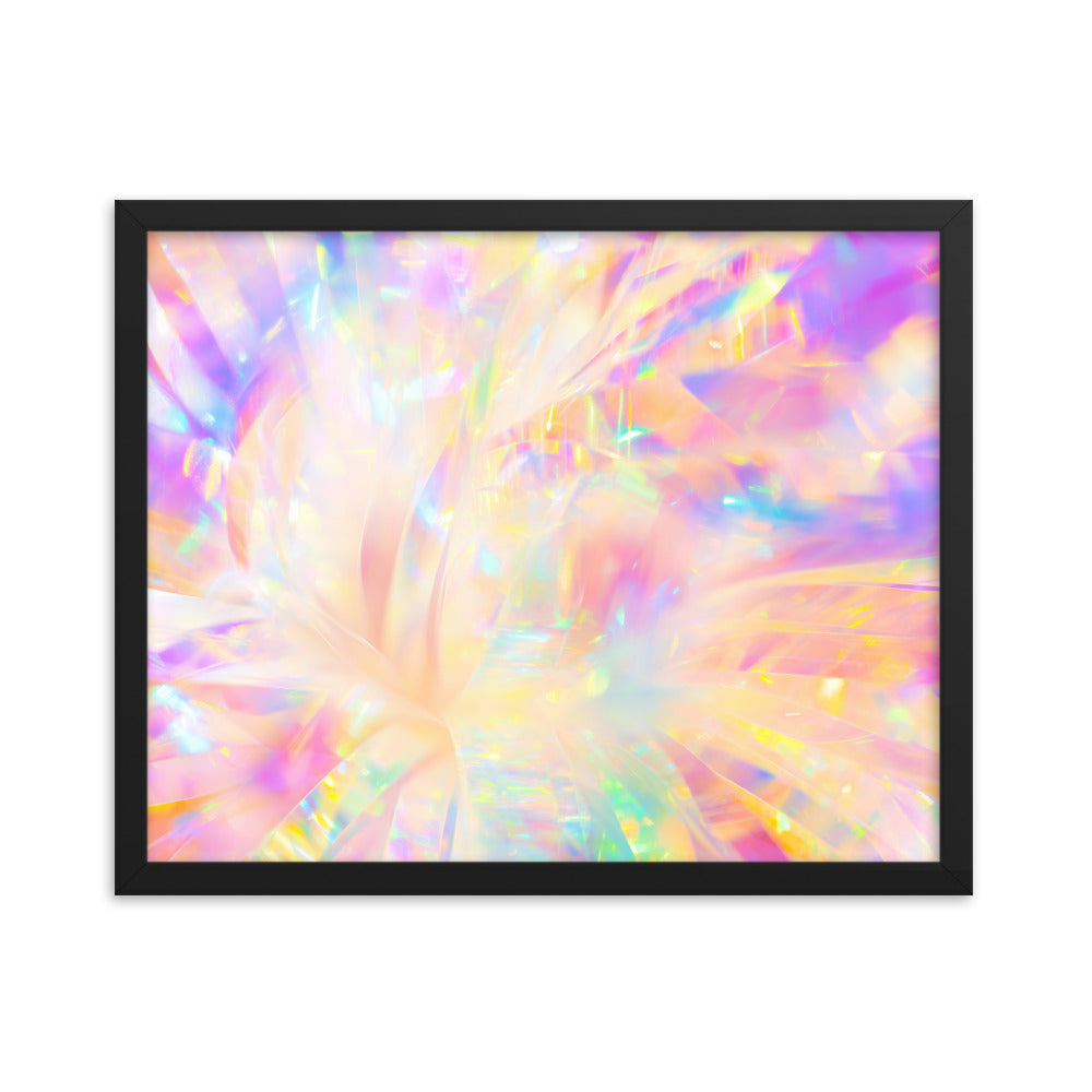 Holographic Delight IV - Framed Poster