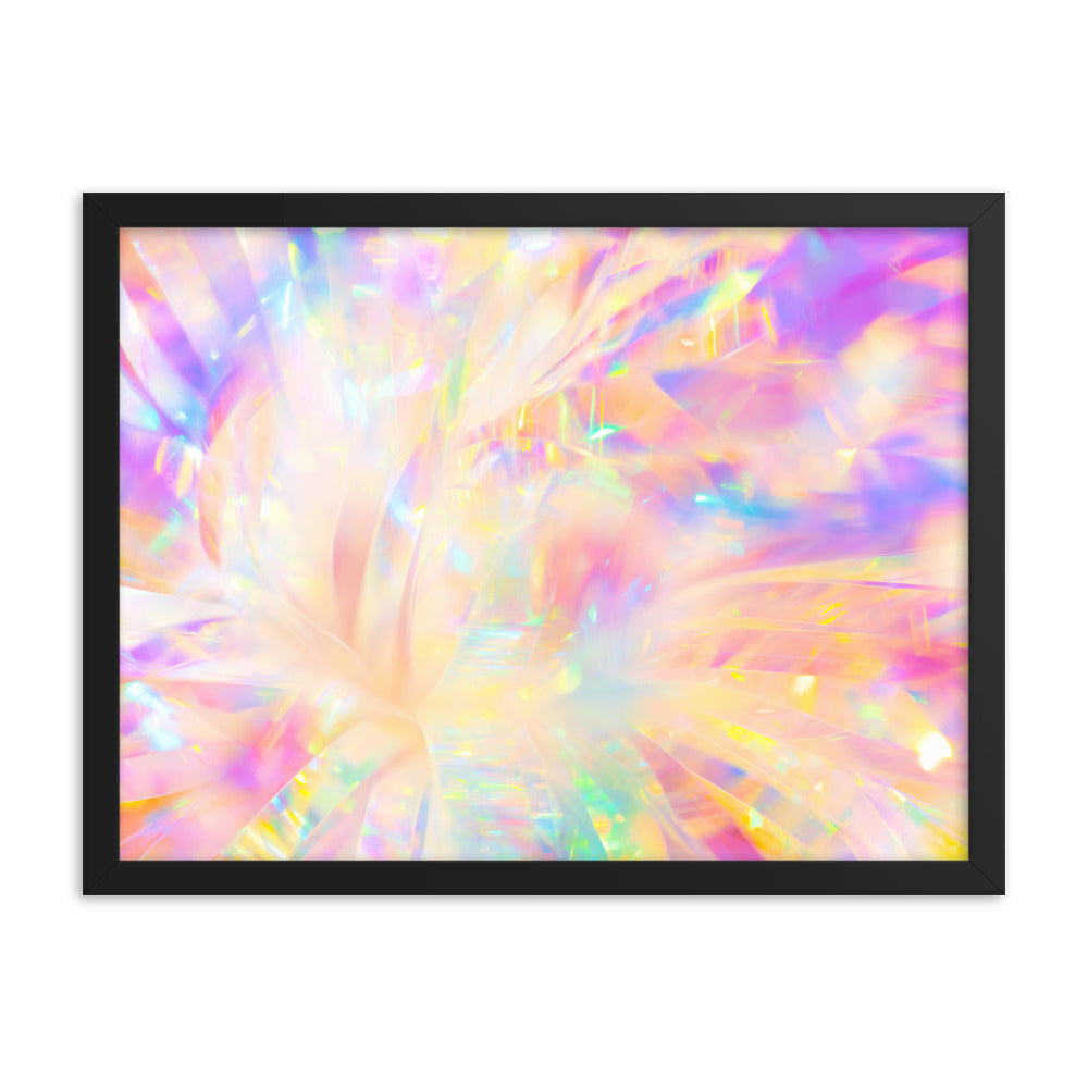 Holographic Delight IV - Framed Poster