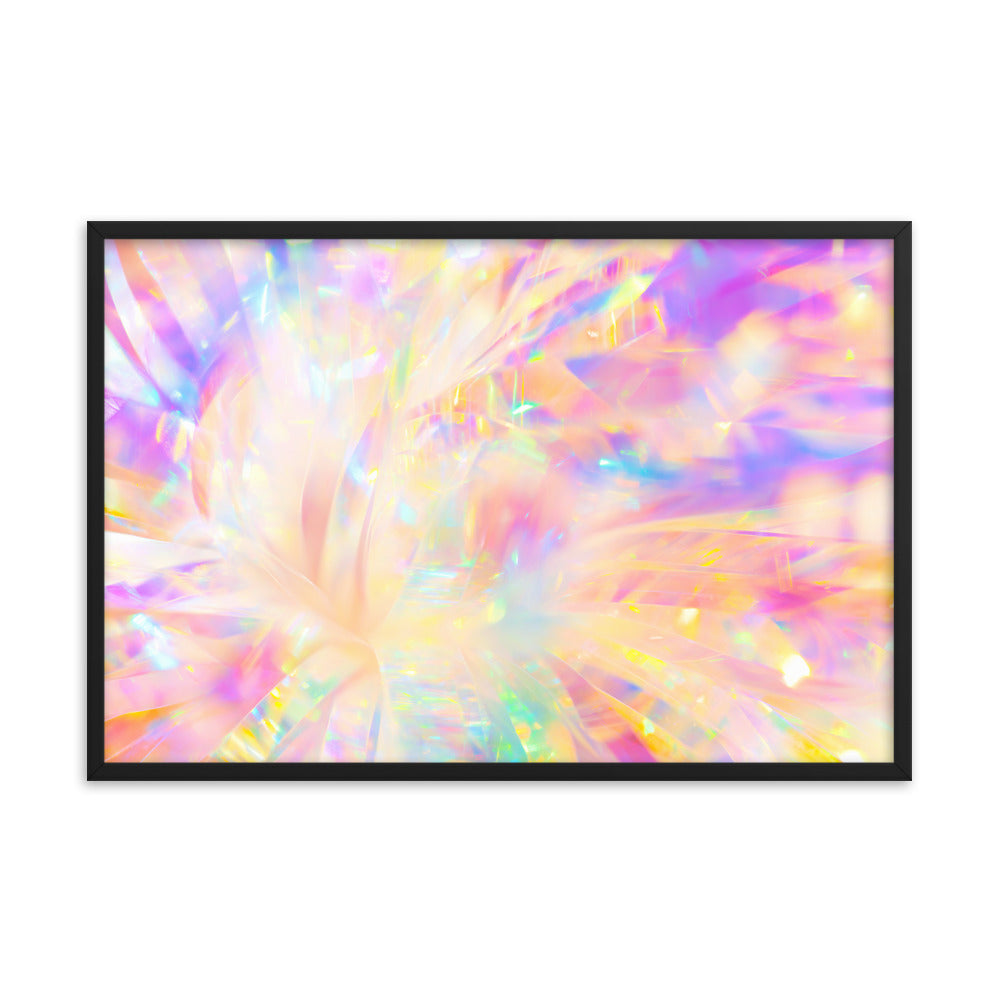 Holographic Delight IV - Framed Poster