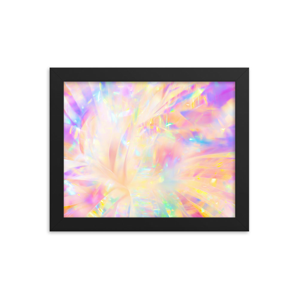 Holographic Delight IV - Framed Poster
