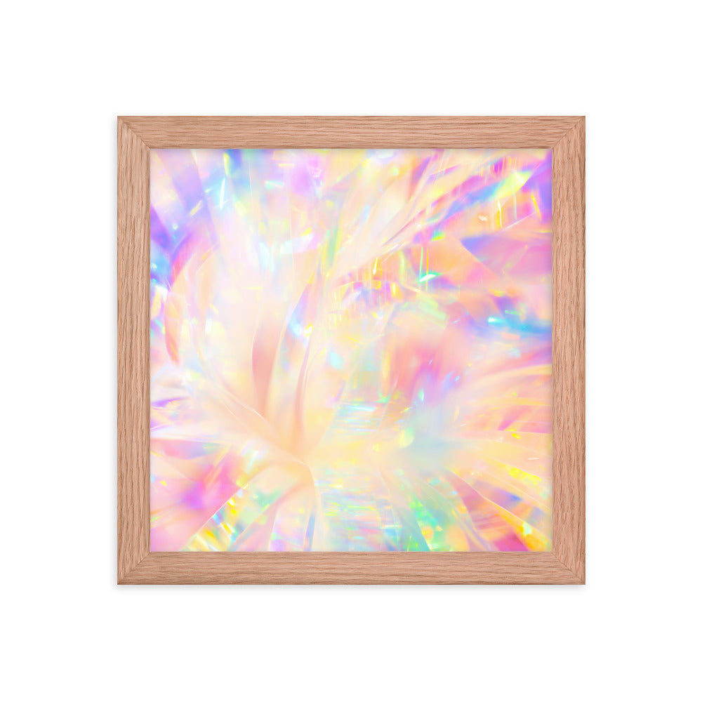 Holographic Delight IV - Framed Poster