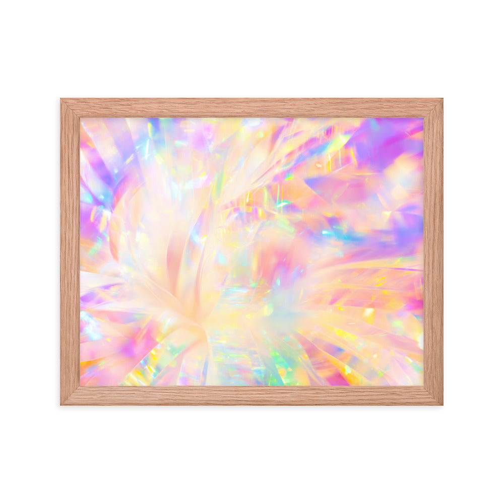 Holographic Delight IV - Framed Poster
