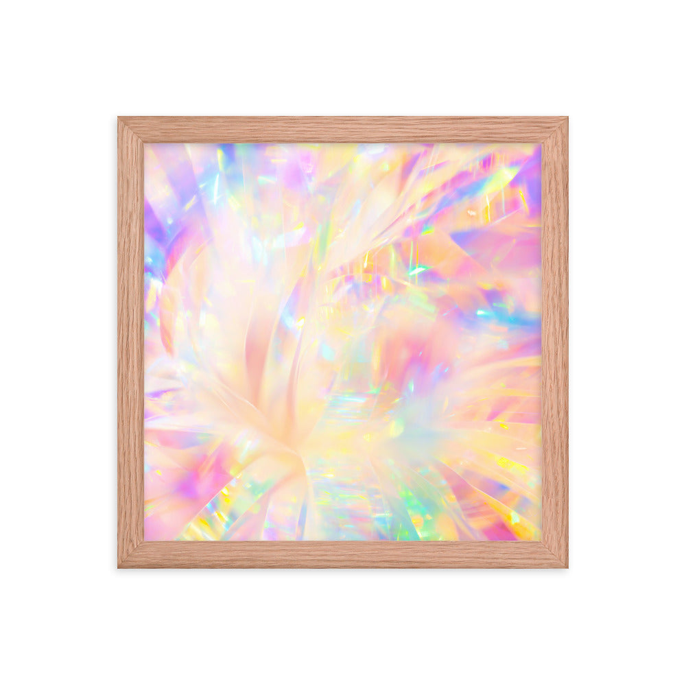 Holographic Delight IV - Framed Poster