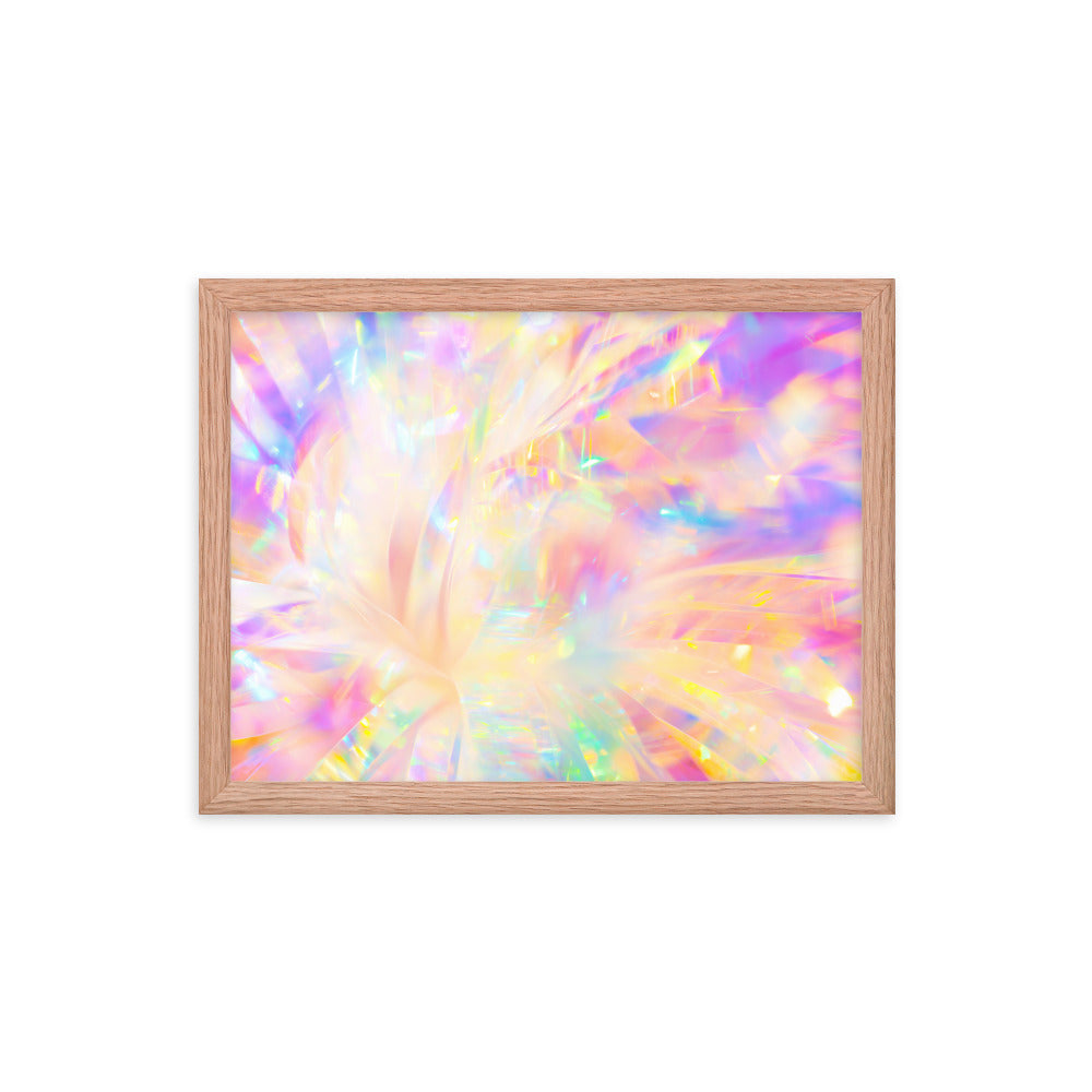 Holographic Delight IV - Framed Poster