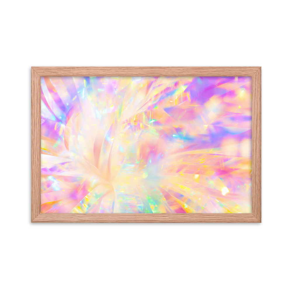 Holographic Delight IV - Framed Poster