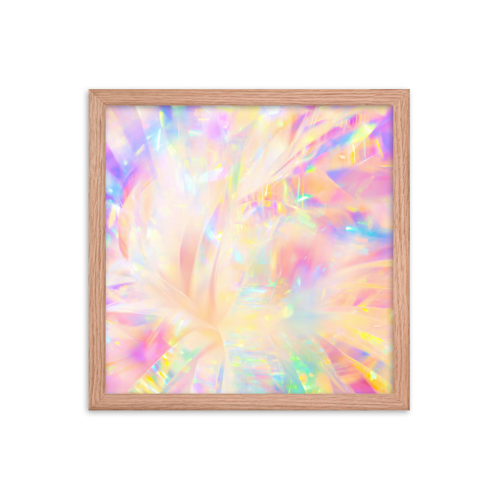 Holographic Delight IV - Framed Poster