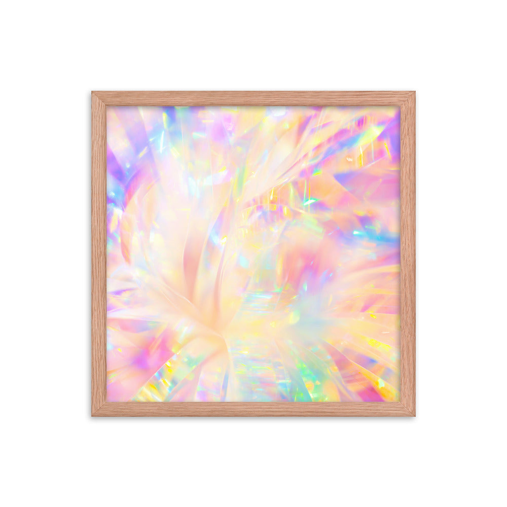Holographic Delight IV - Framed Poster