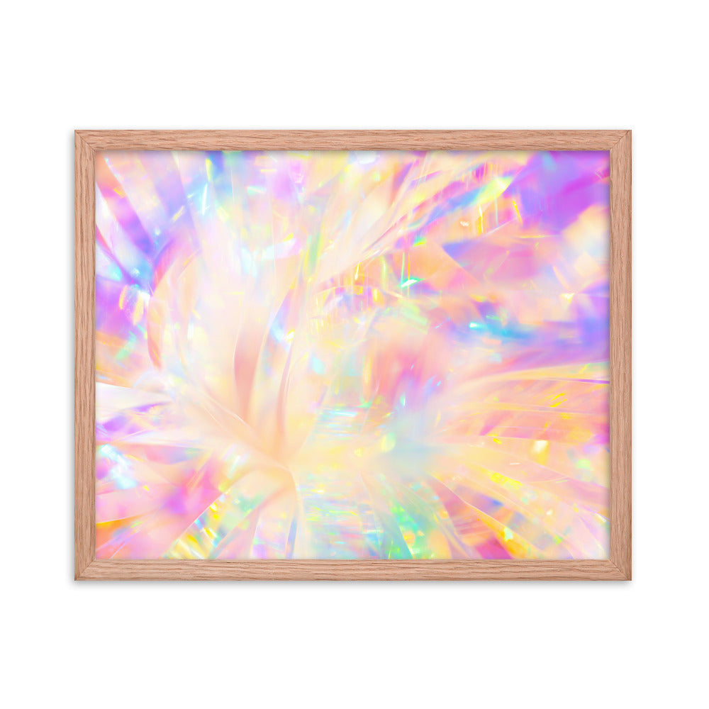 Holographic Delight IV - Framed Poster