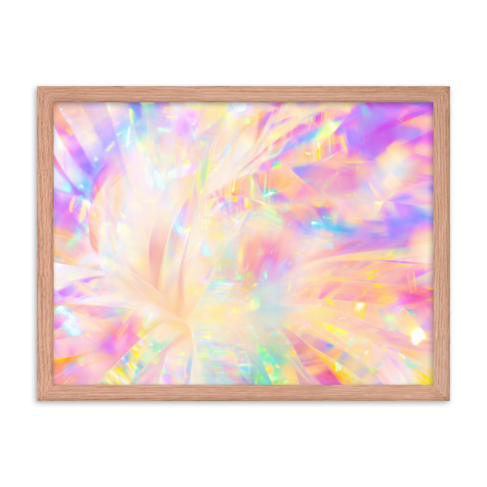 Holographic Delight IV - Framed Poster