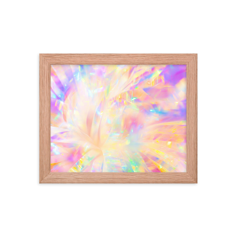 Holographic Delight IV - Framed Poster