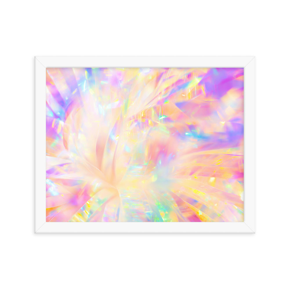 Holographic Delight IV - Framed Poster