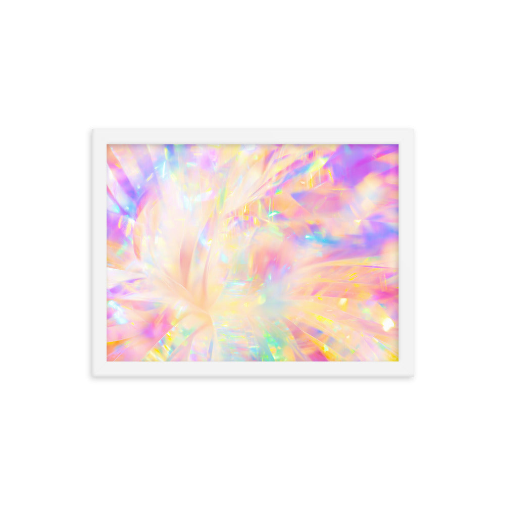 Holographic Delight IV - Framed Poster