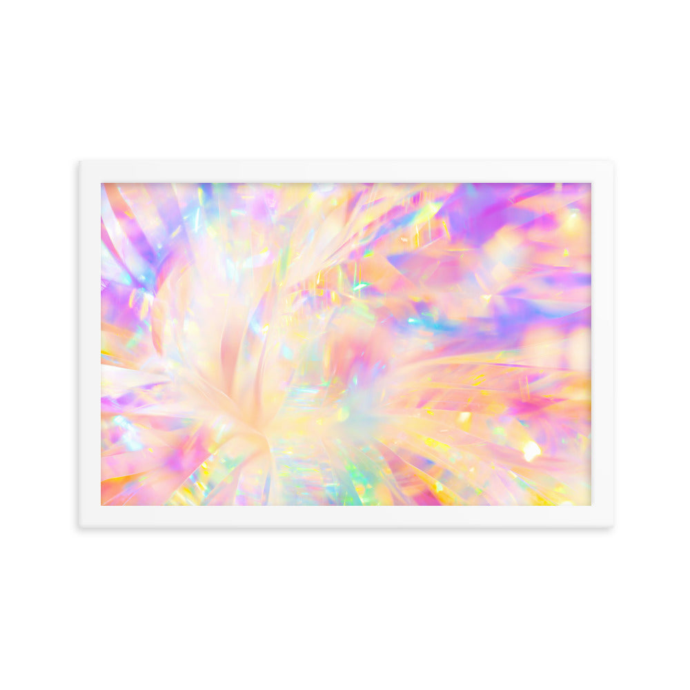 Holographic Delight IV - Framed Poster