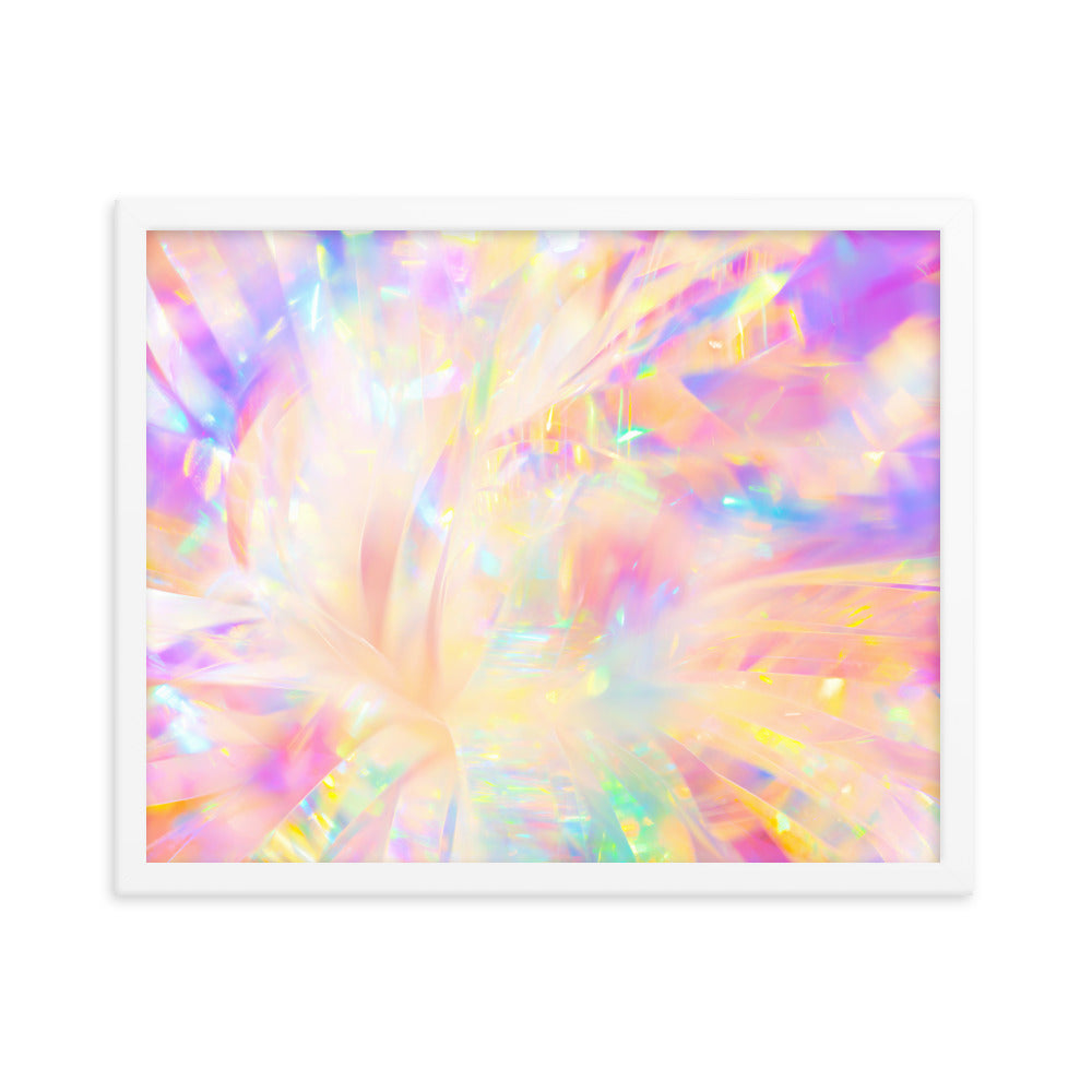 Holographic Delight IV - Framed Poster