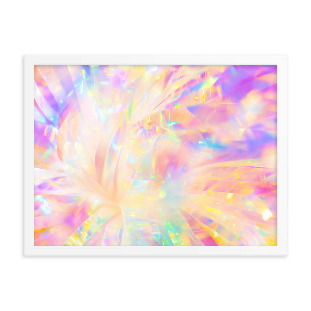 Holographic Delight IV - Framed Poster