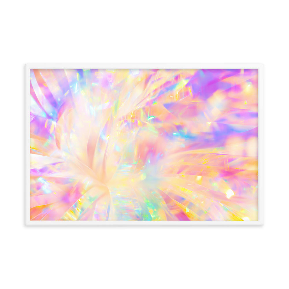 Holographic Delight IV - Framed Poster