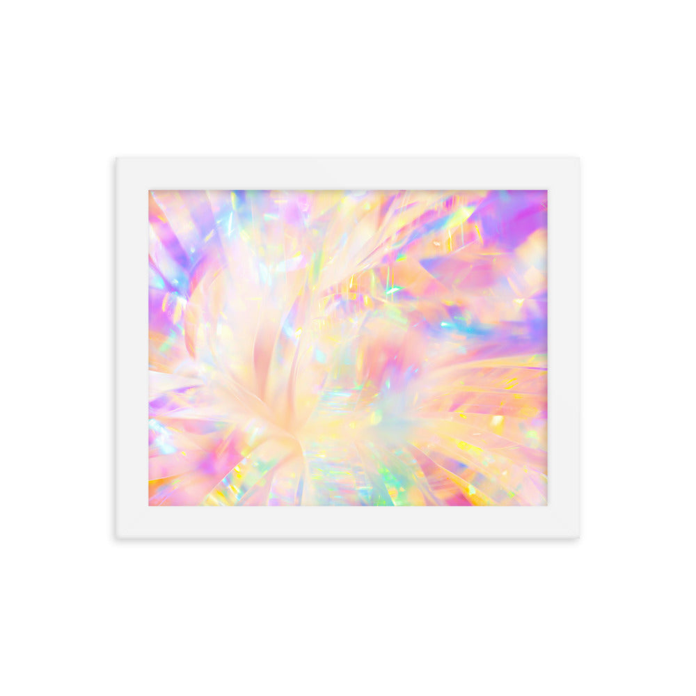 Holographic Delight IV - Framed Poster