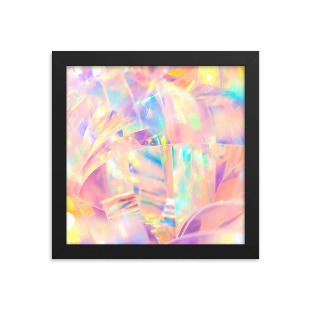 Holographic Delight I - Framed Poster