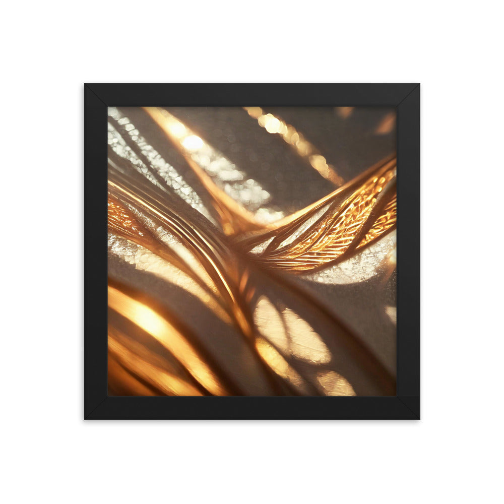 Winter Gold III - Framed Poster