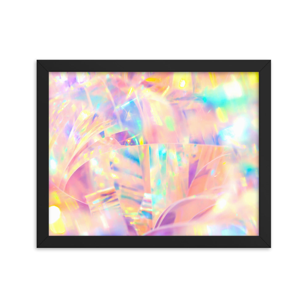 Holographic Delight I - Framed Poster