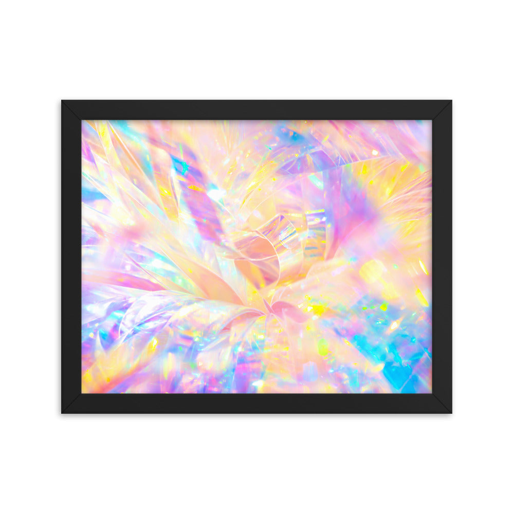 Holographic Delight II - Framed Poster