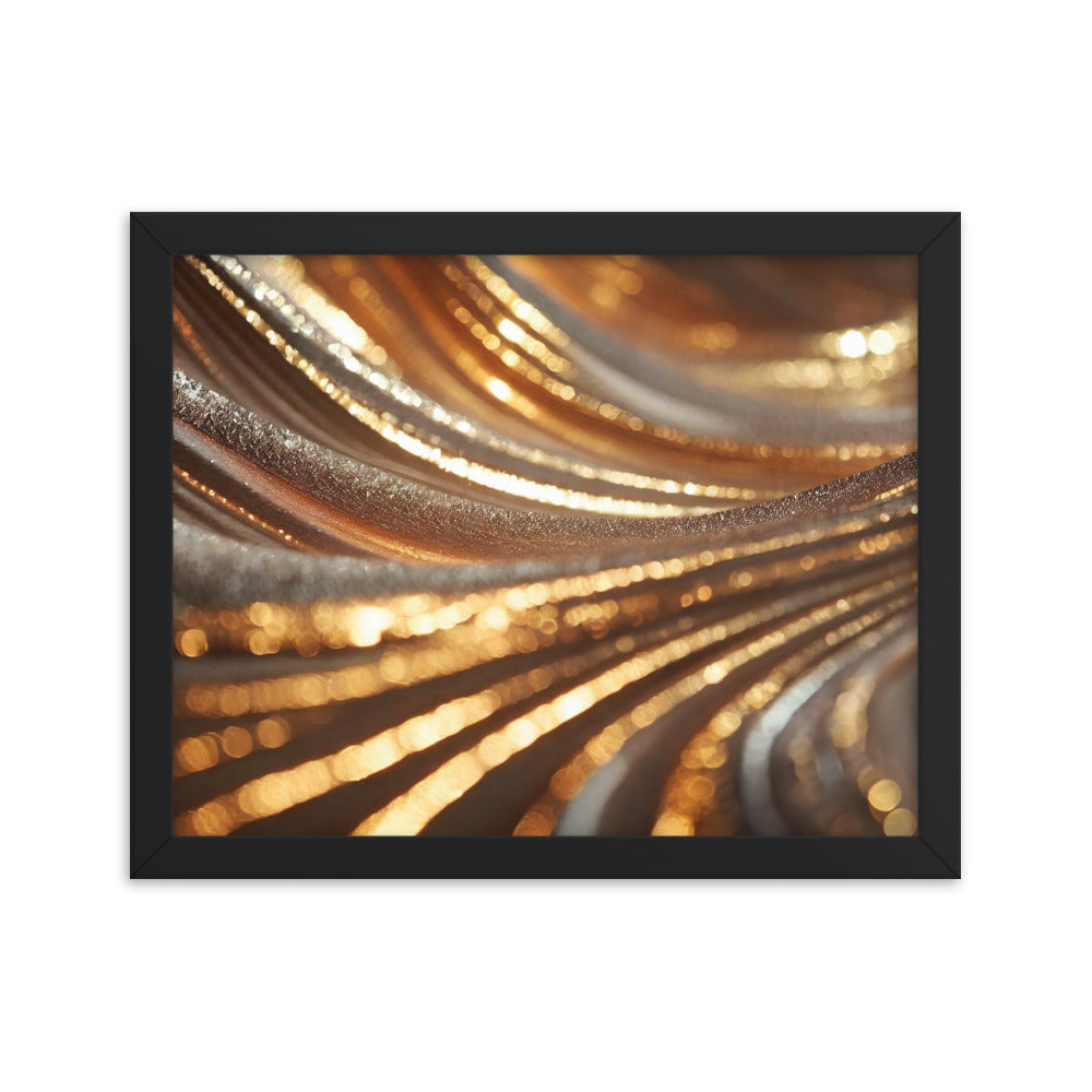 Winter Gold II - Framed Poster