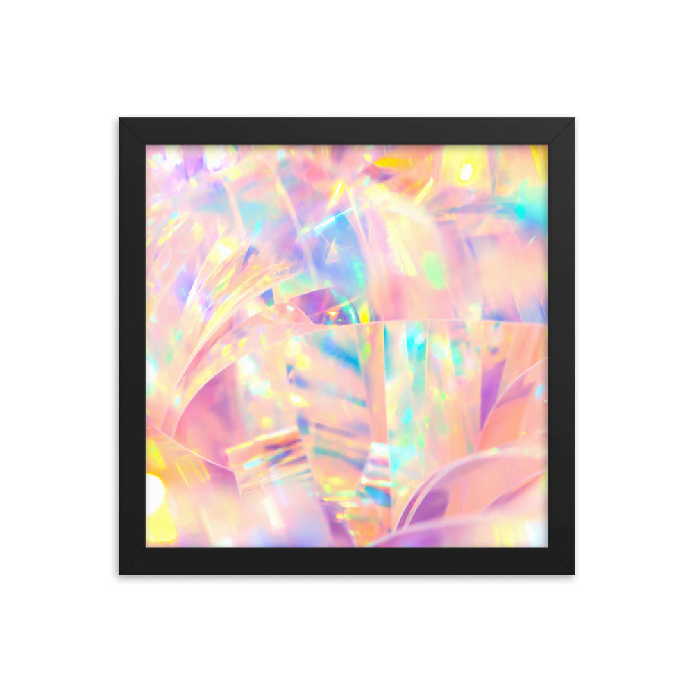 Holographic Delight I - Framed Poster