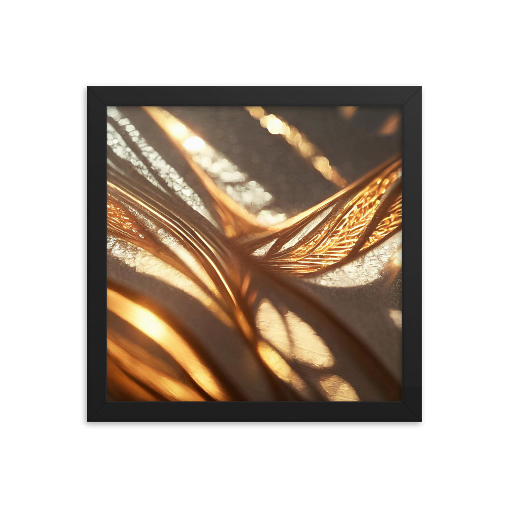 Winter Gold III - Framed Poster