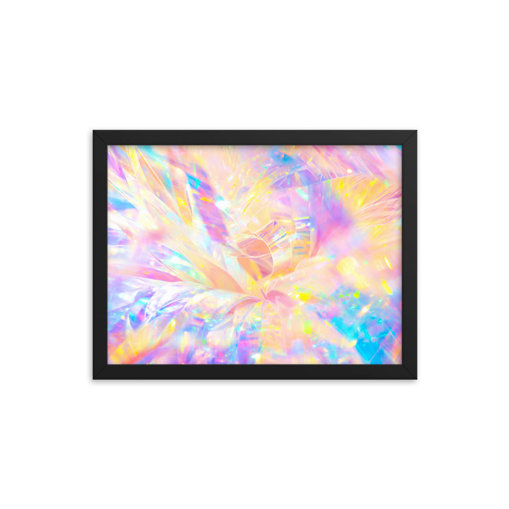 Holographic Delight II - Framed Poster