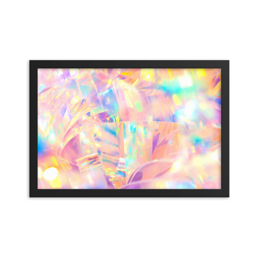 Holographic Delight I - Framed Poster