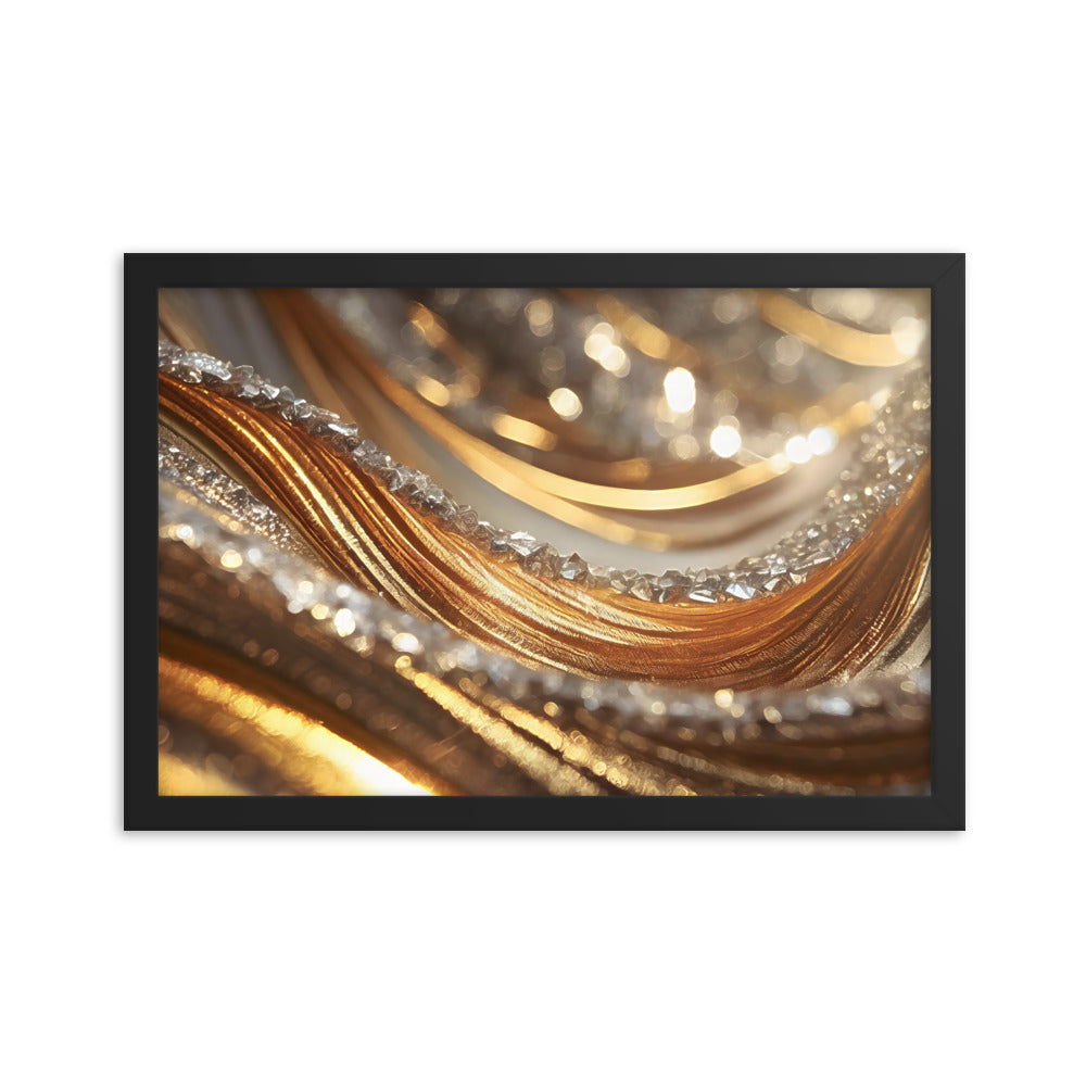 Winter Gold I - Framed Poster