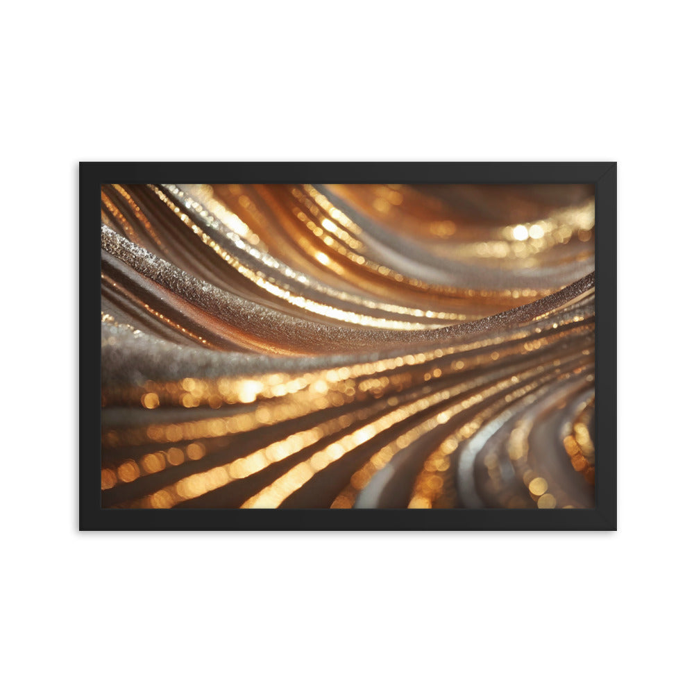 Winter Gold II - Framed Poster