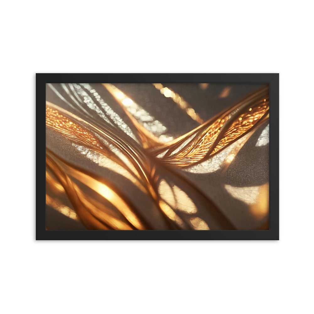 Winter Gold III - Framed Poster