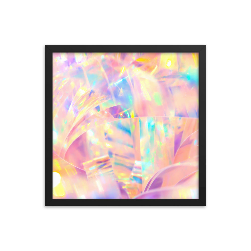 Holographic Delight I - Framed Poster