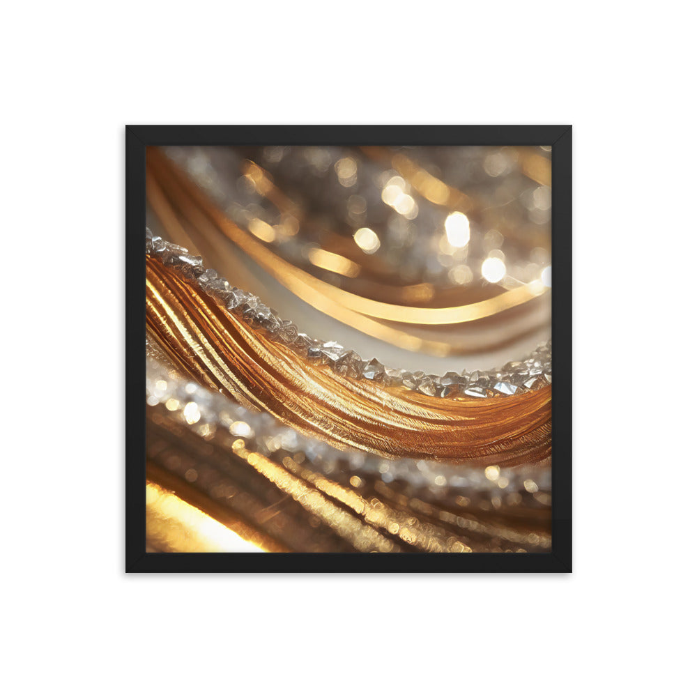 Winter Gold I - Framed Poster