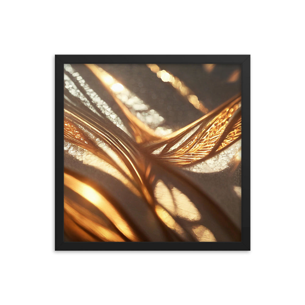 Winter Gold III - Framed Poster