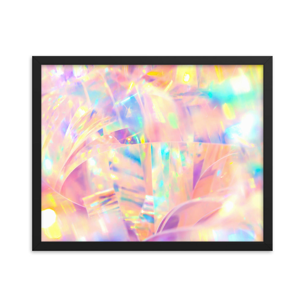 Holographic Delight I - Framed Poster