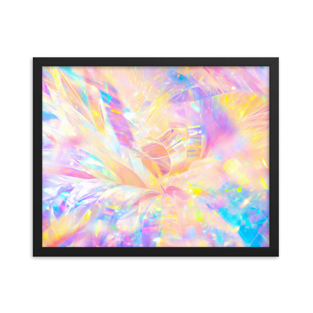 Holographic Delight II - Framed Poster