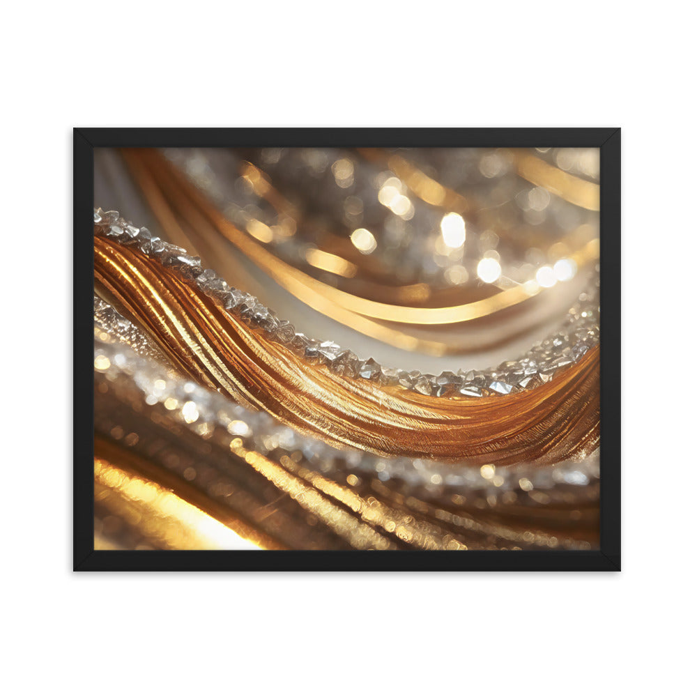 Winter Gold I - Framed Poster