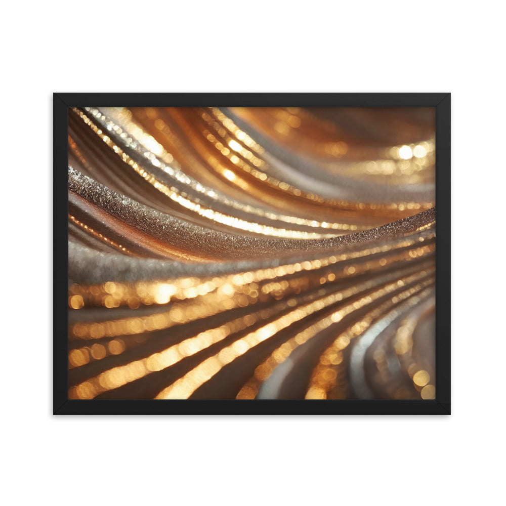 Winter Gold II - Framed Poster