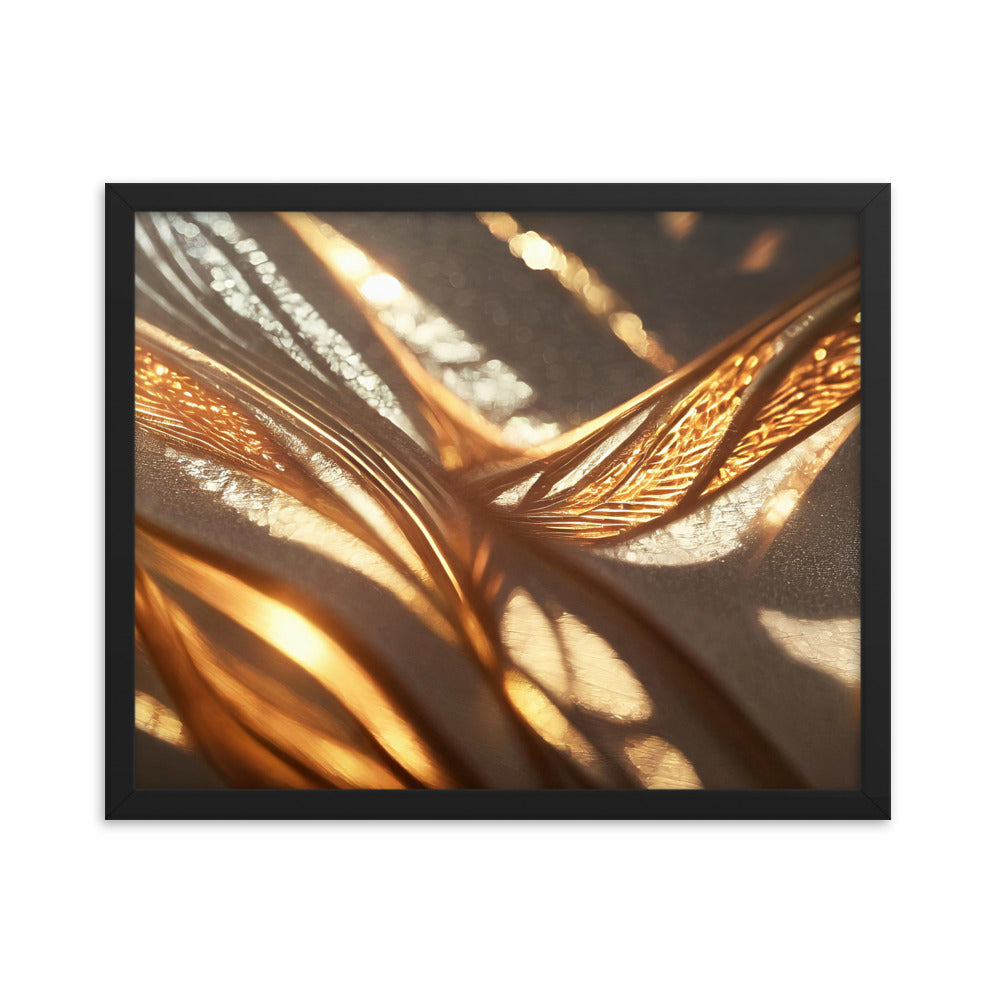 Winter Gold III - Framed Poster