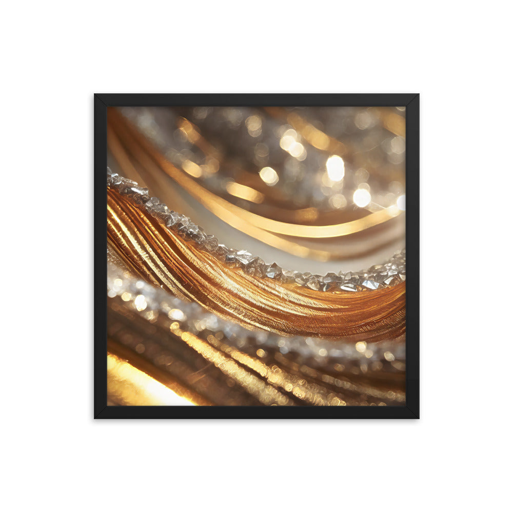 Winter Gold I - Framed Poster