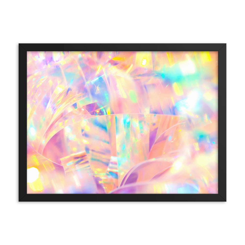 Holographic Delight I - Framed Poster