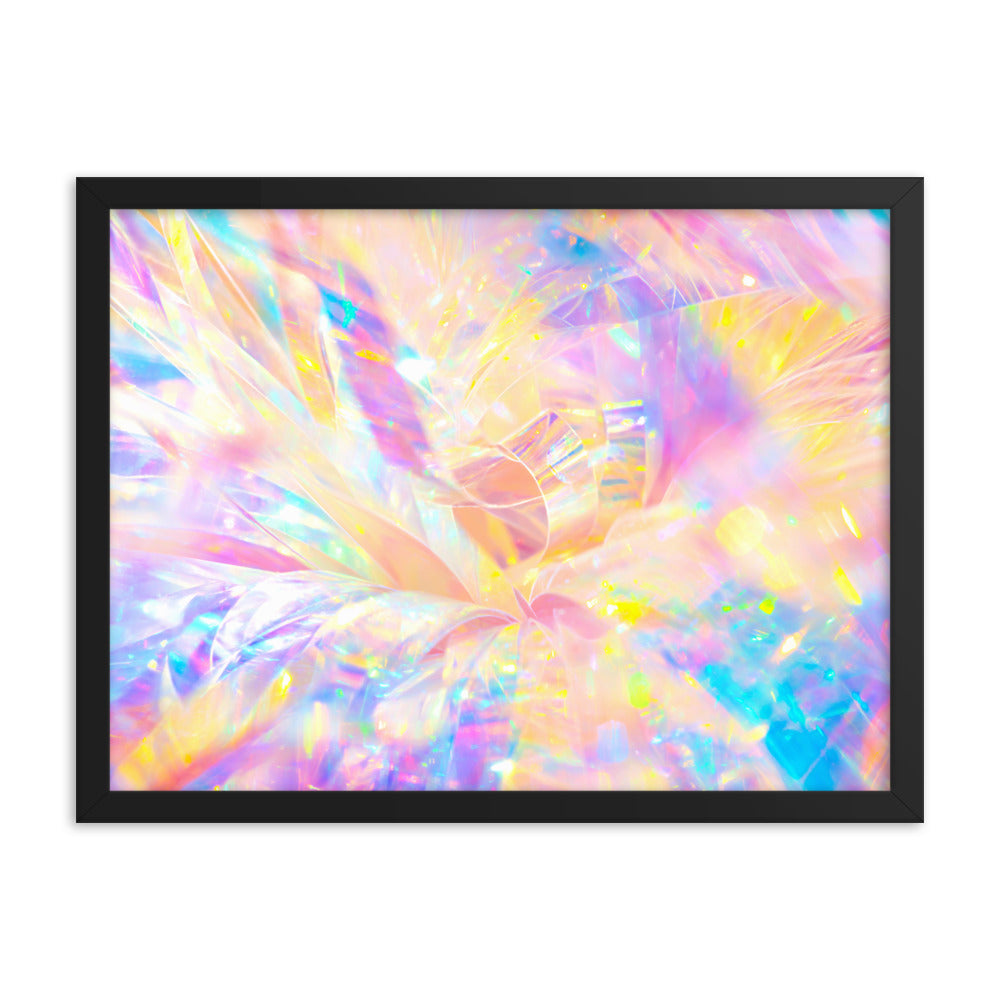 Holographic Delight II - Framed Poster