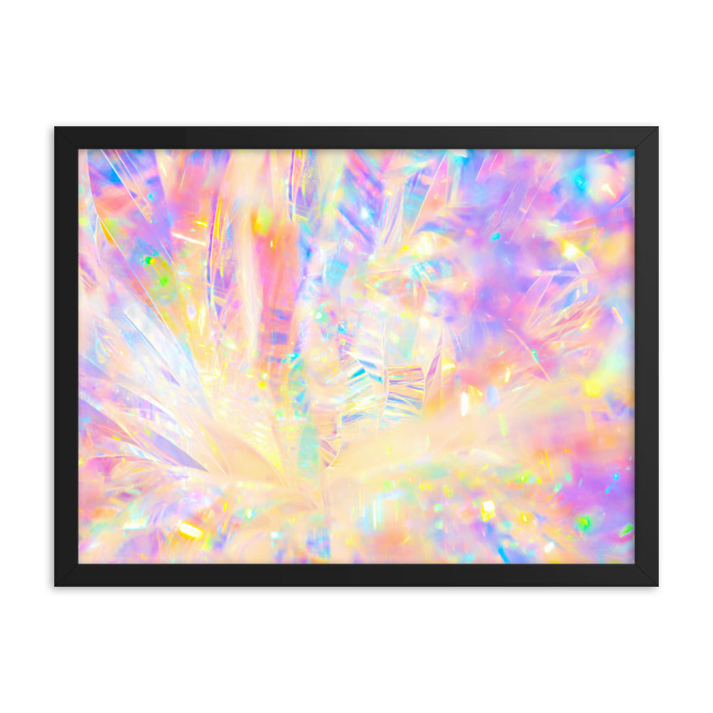 Holographic Delight III - Framed Poster